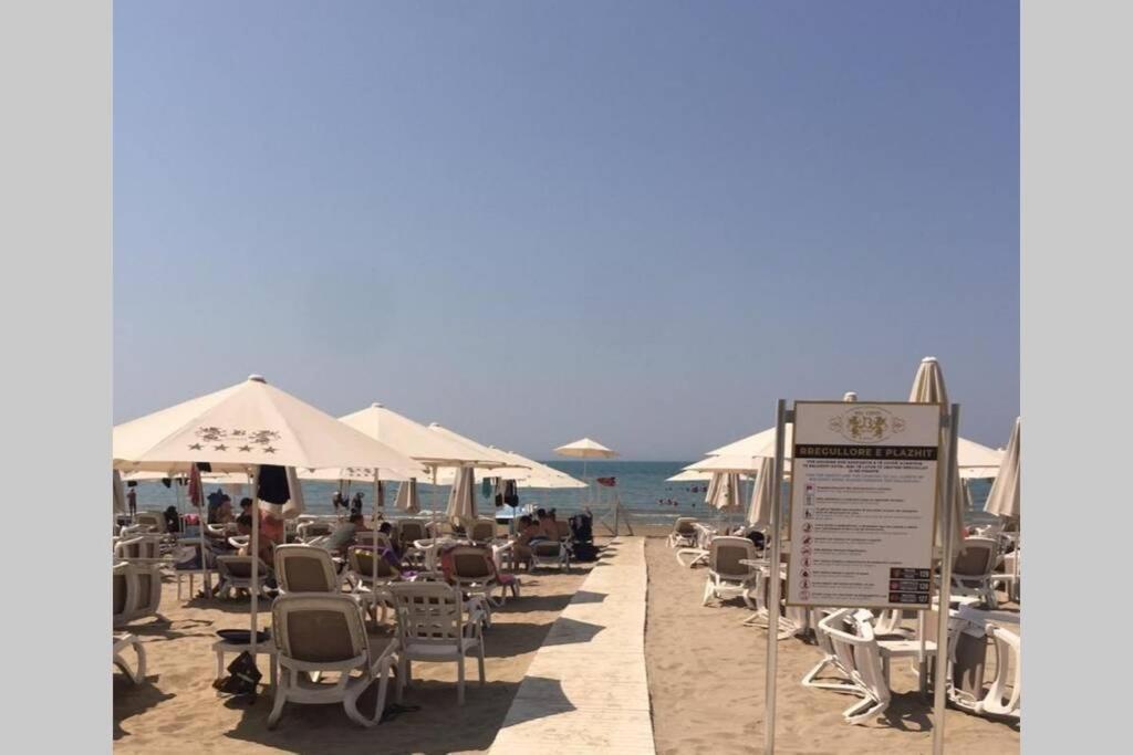Modern Sea View Apartment For A Perfect Holiday Durrës Esterno foto