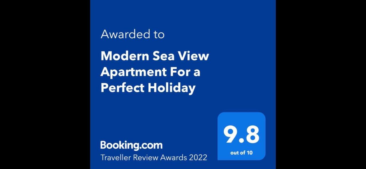 Modern Sea View Apartment For A Perfect Holiday Durrës Esterno foto